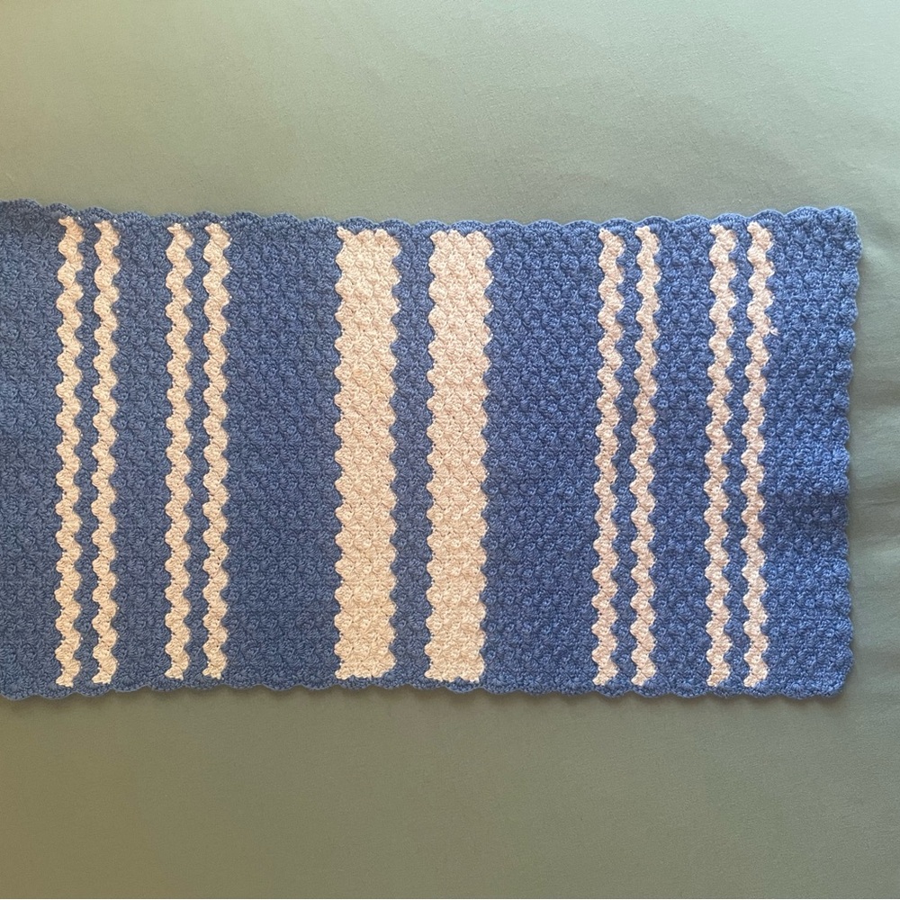 722.  Handmade crochet placemats